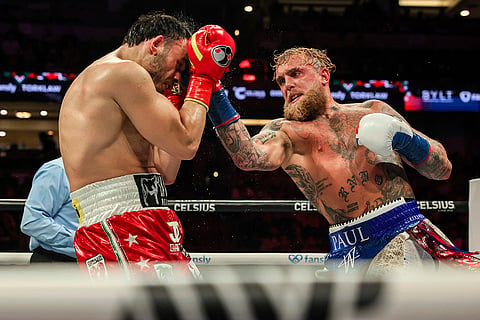 Cruiserweight boxing Jake Paul vs Julio Cesar Chavez Jr. 