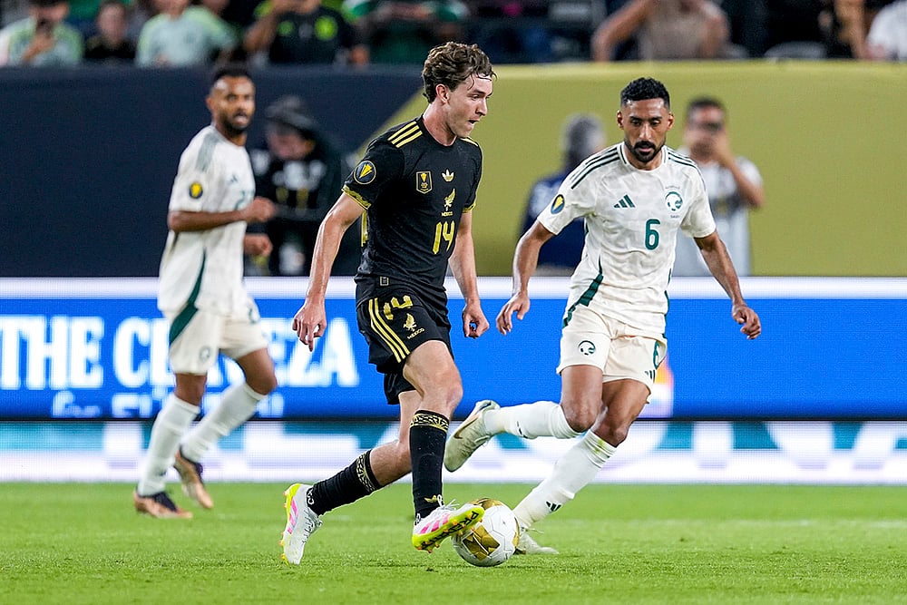 CONCACAF Gold Cup 2025 Quarter-final match Mexico vs Saudi Arabia in Arizona_Marcel Ruiz