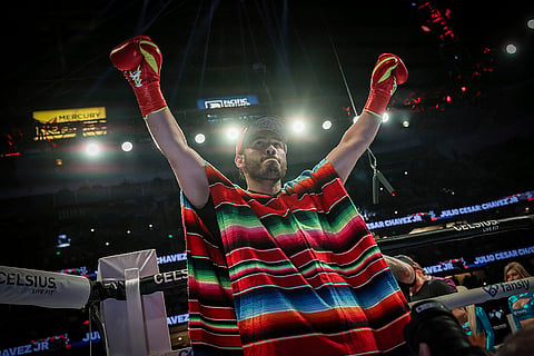 Cruiserweight boxing Jake Paul vs Julio Cesar Chavez Jr.