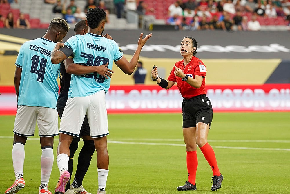 CONCACAF Gold Cup 2025 Quarter-final match Panama vs Honduras in Arizona_Katia Itzel García