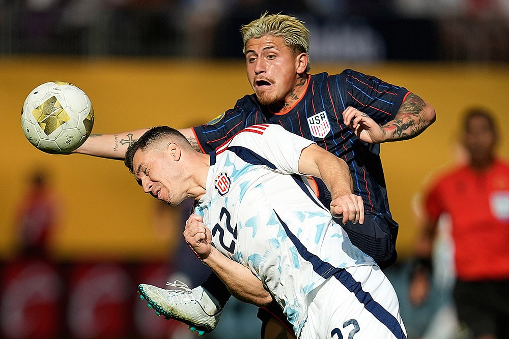 CONCACAF Gold Cup 2025 Quarter-final match Costa Rica vs US _Carlos Andrei Mora Montoya 