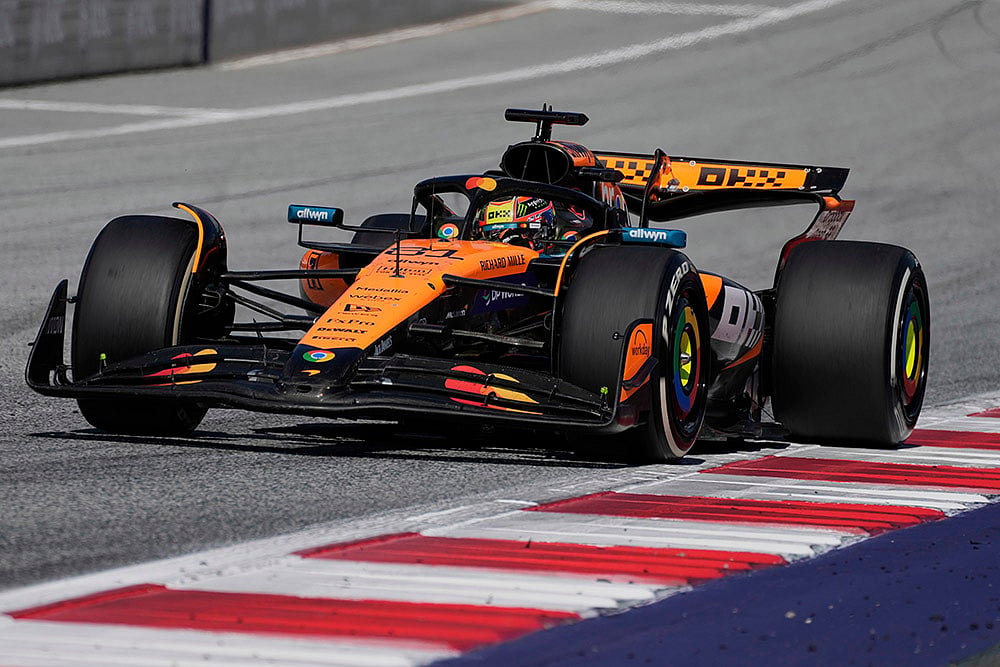 Formula 1 2025 Austrian Grand Prix auto race in Spielberg_Oscar Piastri