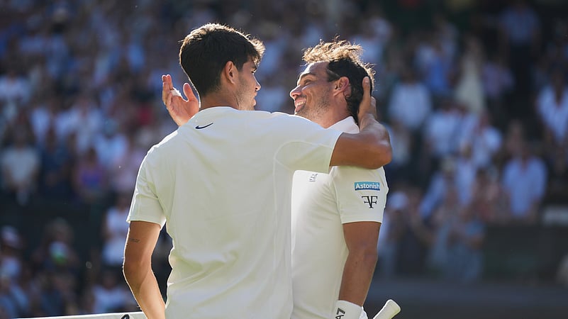 Carlos Alcaraz Wimbledon AP 