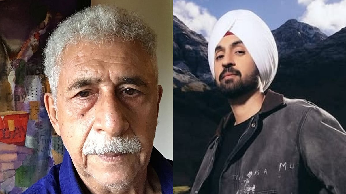 Instagram : Naseeruddin Shah supports Diljit Dosanjh amid Sardaar Ji 3 row