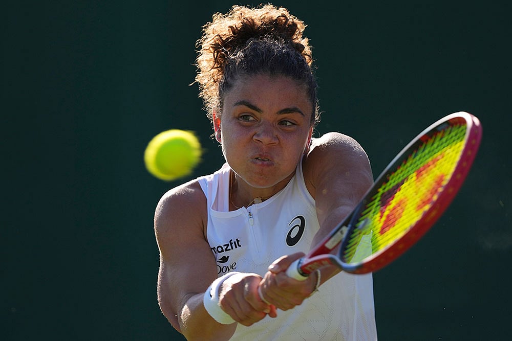 Wimbledon Championships Pics: Jasmine Paolini vs Anastasija Sevastova
