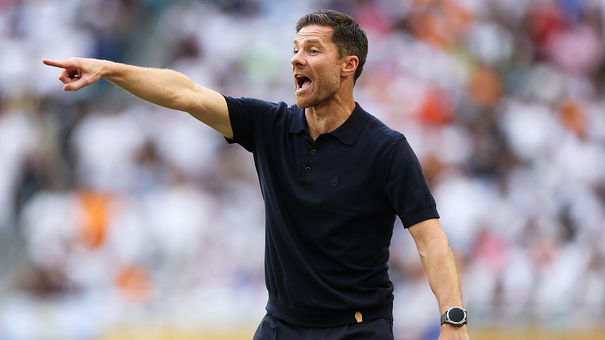 Xabi Alonso pictured during Real Madrid's win over Juventus