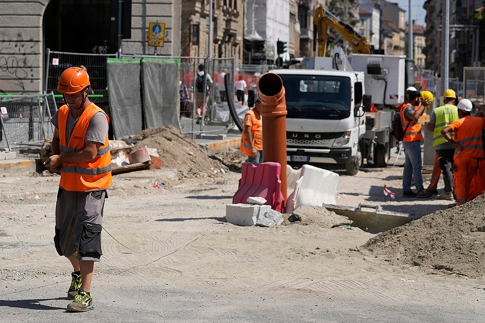 Severe heatwave hits Europe: Italy Weather Heat Wave