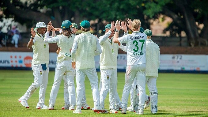South Africa Vs Zimbabwe 1st Test Day 4 Highlights