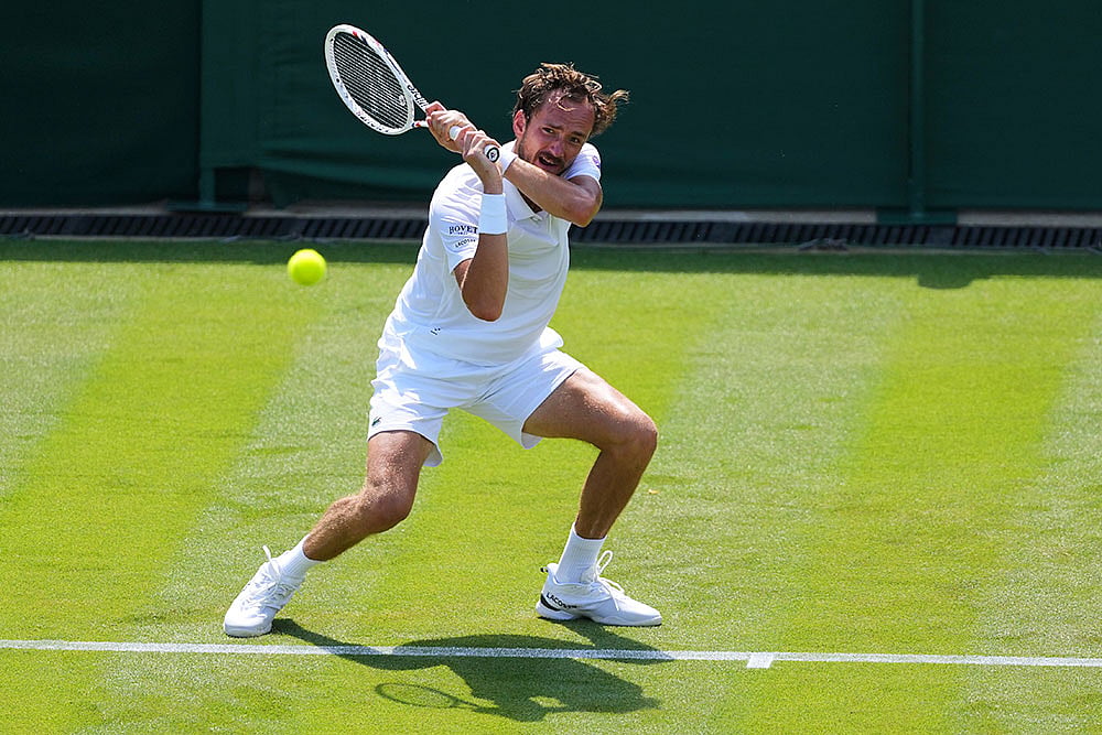 Wimbledon Tennis: Benjamin Bonzi vs Daniil Medvedev