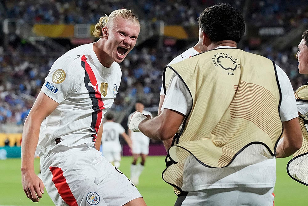 FIFA Club World Cup 2025 round of 16 soccer Manchester City vs Al-Hilal: Erling Haaland