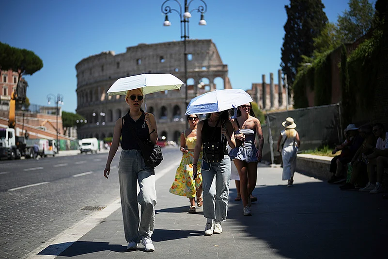 Severe heatwave hits Europe: Italy Weather Heat Wave