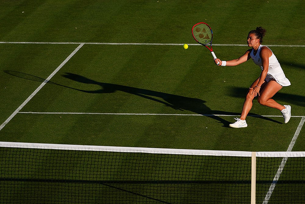 Britain Wimbledon Tennis Pics: Jasmine Paolini vs Anastasija Sevastova