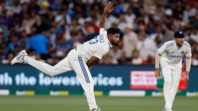 Border-Gavaskar Trophy India Vs Australia 2nd Test cricket match Day 1 photo: Mohammed Siraj