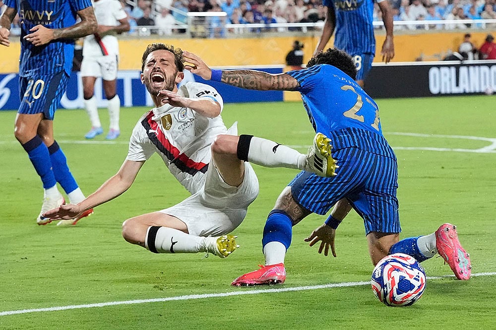 FIFA Club World Cup 2025 round of 16 soccer Manchester City vs Al-Hilal: Bernardo Silva