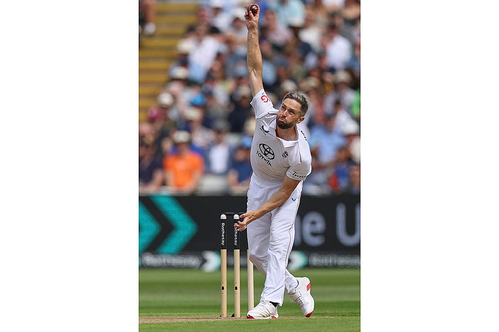 Indias tour of England IND vs ENG 2nd Test Match Day 1 from Edgbaston Test: Chris Woakes