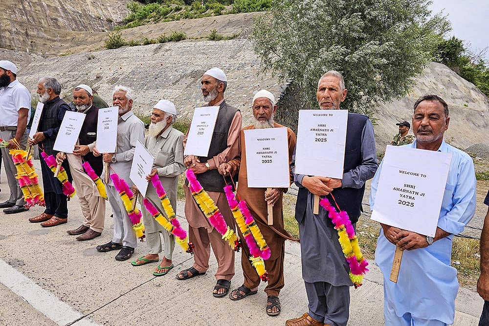 Amarnath Yatra 2025: Locals wait to welcome pilgrims in Anantnag