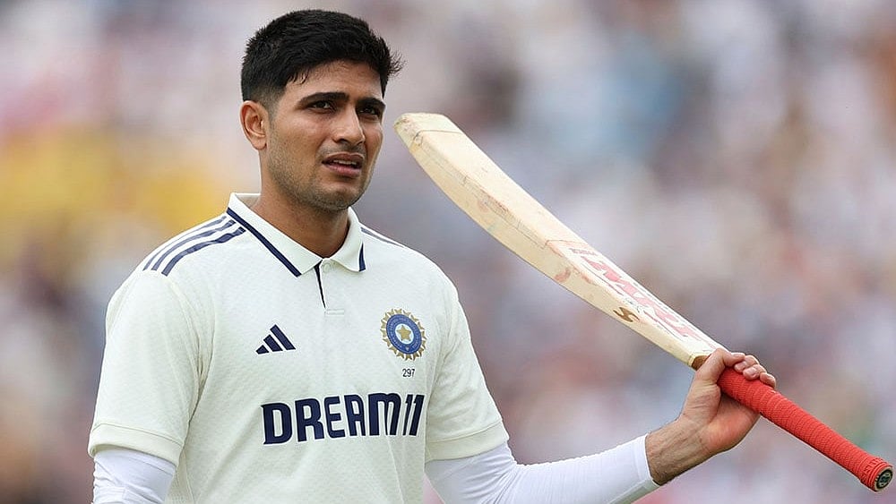 | Photo: AP/Scott Heppell : Indian skipper Shubman Gill.