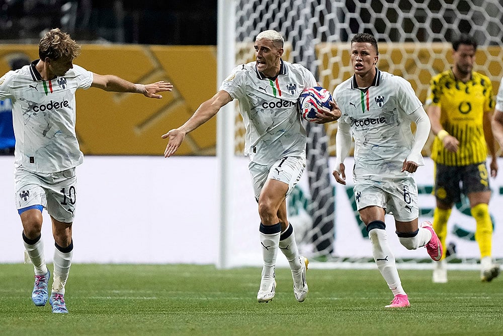 Fifa Club World Cup round of 16 Borussia Dortmund vs CF Monterrey in Atlanta_German Berterame
