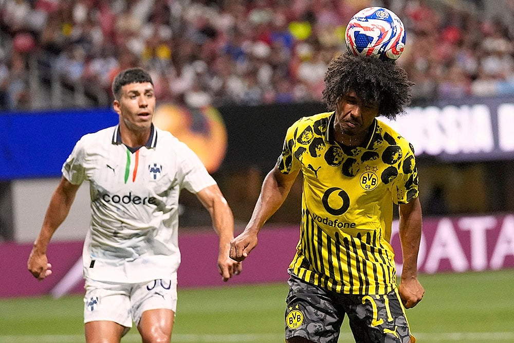 Fifa Club World Cup round of 16 Borussia Dortmund vs CF Monterrey in Atlanta_Karim Adeyemi
