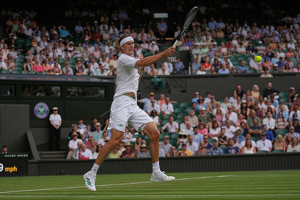 Wimbledon Championships: Alexander Zverev Vs Arthur Rinderknech