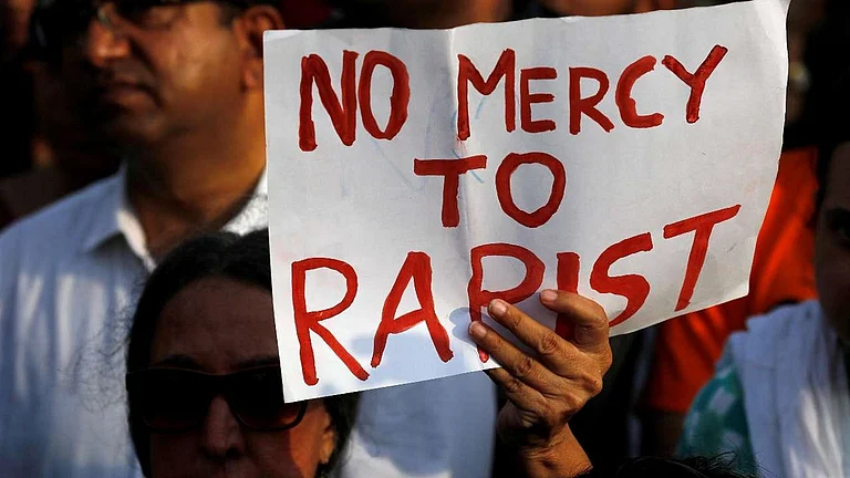 Protest against rape - PTI