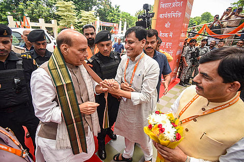 Rajnath Singh in Bihar