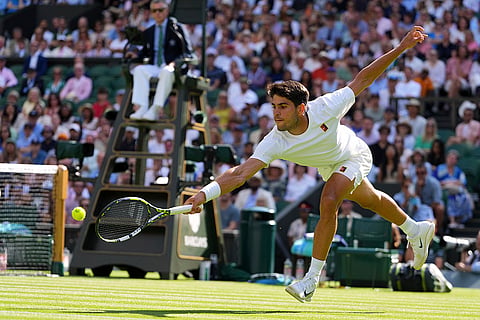 Wimbledon 2025 2nd round: Carlos Alcaraz vs Oliver Tarvet 