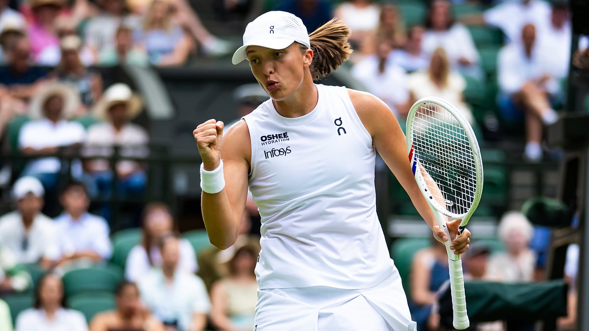 Iga Swiatek is into the third round at Wimbledon