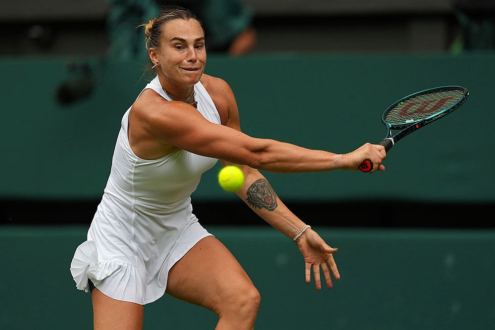 Wimbledon Tennis Championships: Marie Bouzkova vs Aryna Sabalenka