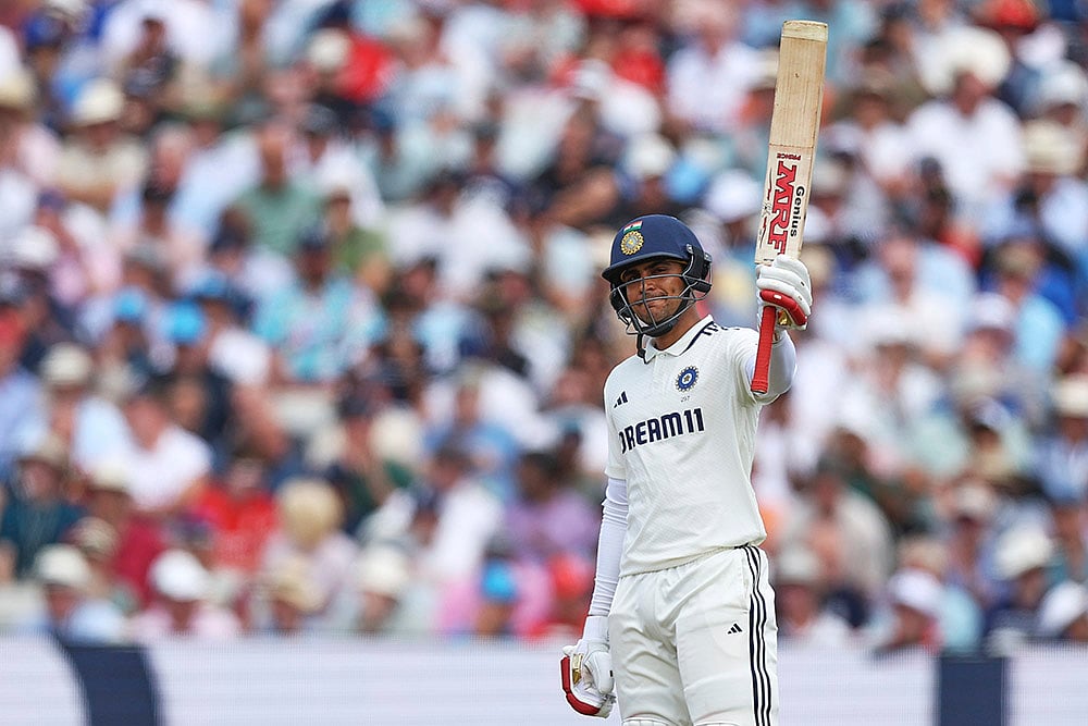 Indias tour of England IND vs ENG 2nd Test Match Day 2 from Edgbaston Test: Shubman Gill