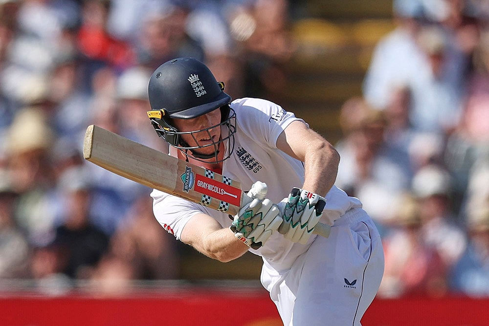 Indias tour of England IND vs ENG 2nd Test Match Day 2 from Edgbaston Test: Zak Crawley 
