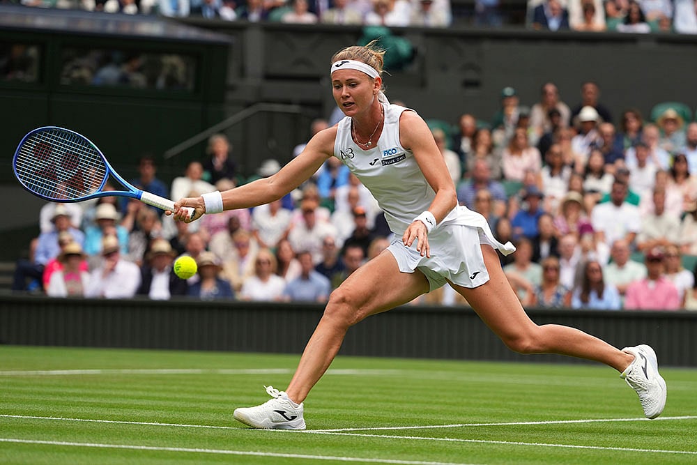 Britain Wimbledon Tennis: Marie Bouzkova vs Aryna Sabalenka