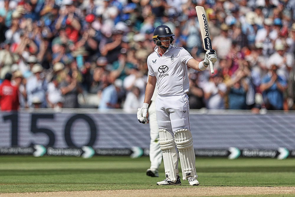 Indias tour of England IND vs ENG 2nd Test Match Day 3 from Edgbaston Test: Jamie Smith