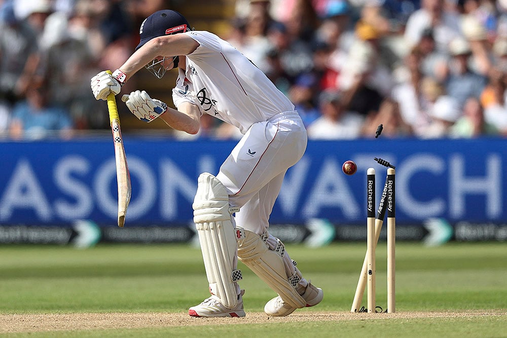 Indias tour of England IND vs ENG 2nd Test Match Day 3 from Edgbaston Test: Harry Brook