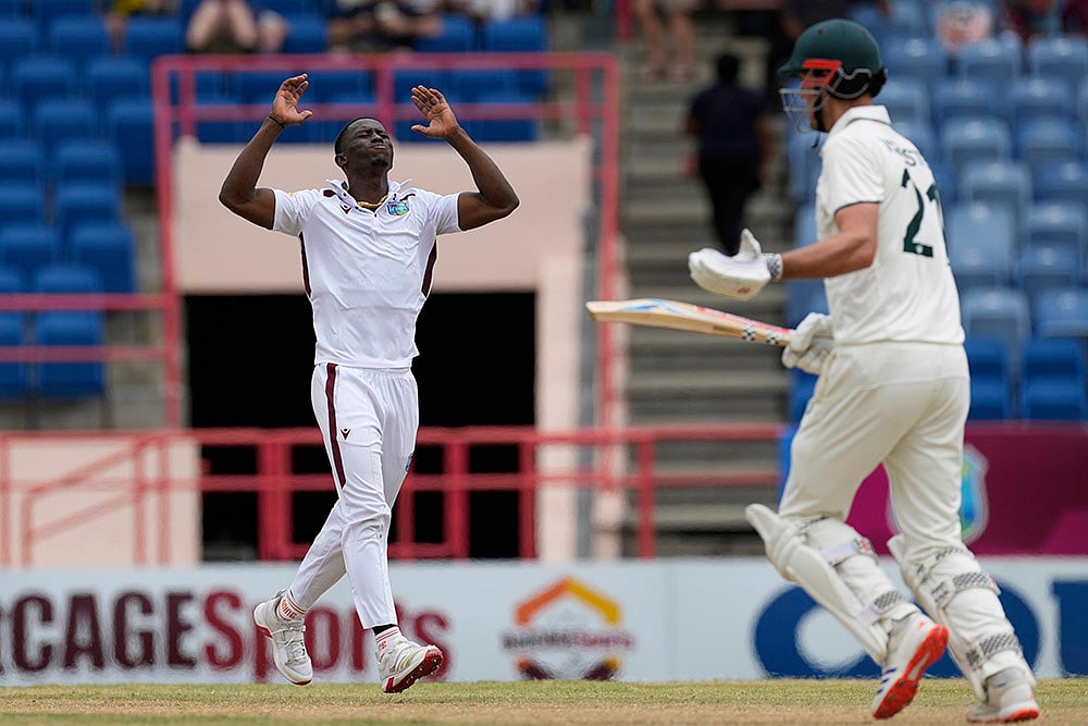 Australias tour of West Indies: WI vs AUS 2nd Test Cricket match Day 1 photos_Shamar Joseph