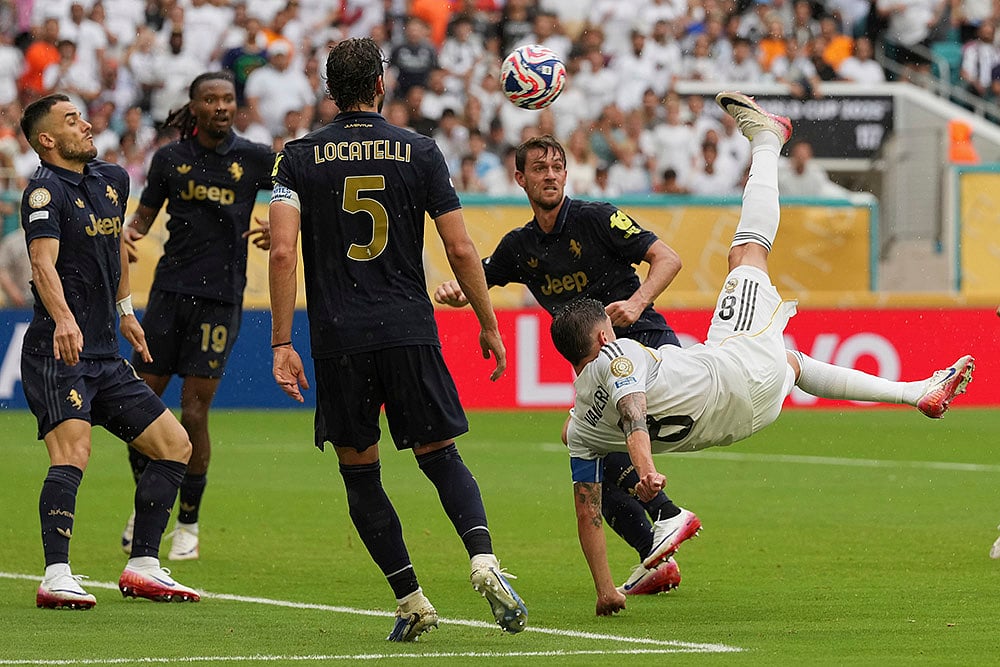 FIFA Club World Cup round of 16 Best Photos: Real Madrid and Juventus match_Federico Valverde