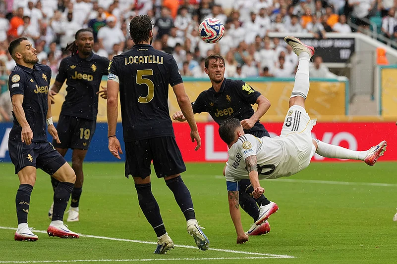 FIFA Club World Cup round of 16 Best Photos: Real Madrid and Juventus match_Federico Valverde