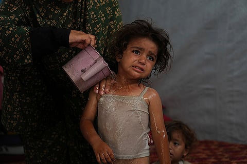 Summer heat in Gaza