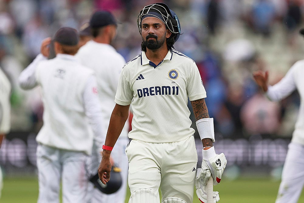Indias tour of England IND vs ENG 2nd Test Match Day 3 from Edgbaston Test: KL Rahul 