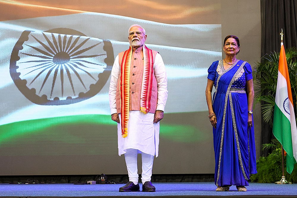 PM Narendra Modi in Trinidad and Tobago