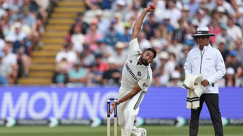 Indias tour of England IND vs ENG 2nd Test Match Day 3 from Edgbaston Test: Mohammed Siraj