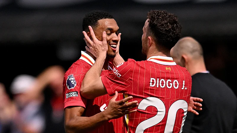 Liverpool Diogo Jota Trent Alexander-Arnold