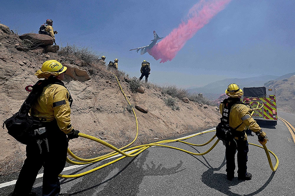 Wildfires photos from around the world: Wolf Fire in California