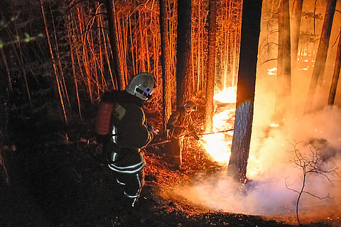 Wildfires in Russia