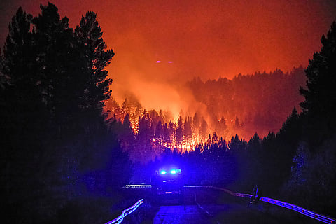 Wildfires in Russia