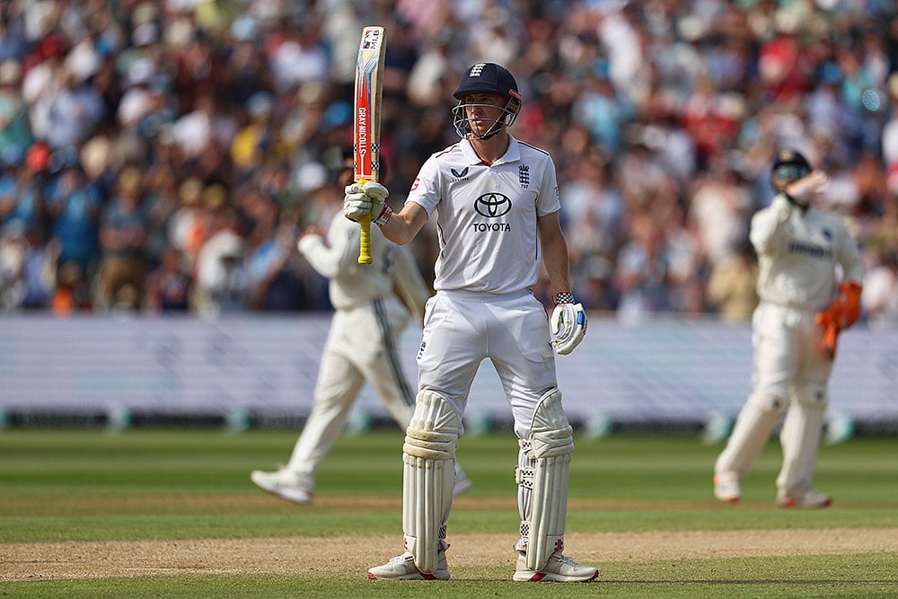 Indias tour of England IND vs ENG 2nd Test Match Day 3 from Edgbaston Test: Harry Brook 
