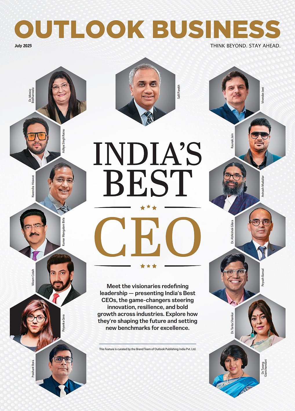 Outlook Business Spotlight Initiative - India's Best CEO