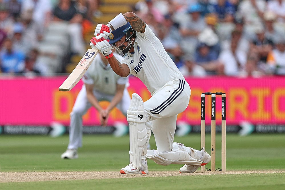 Indias tour of England IND vs ENG 2nd Test Match Day 3 from Edgbaston Test: KL Rahul 