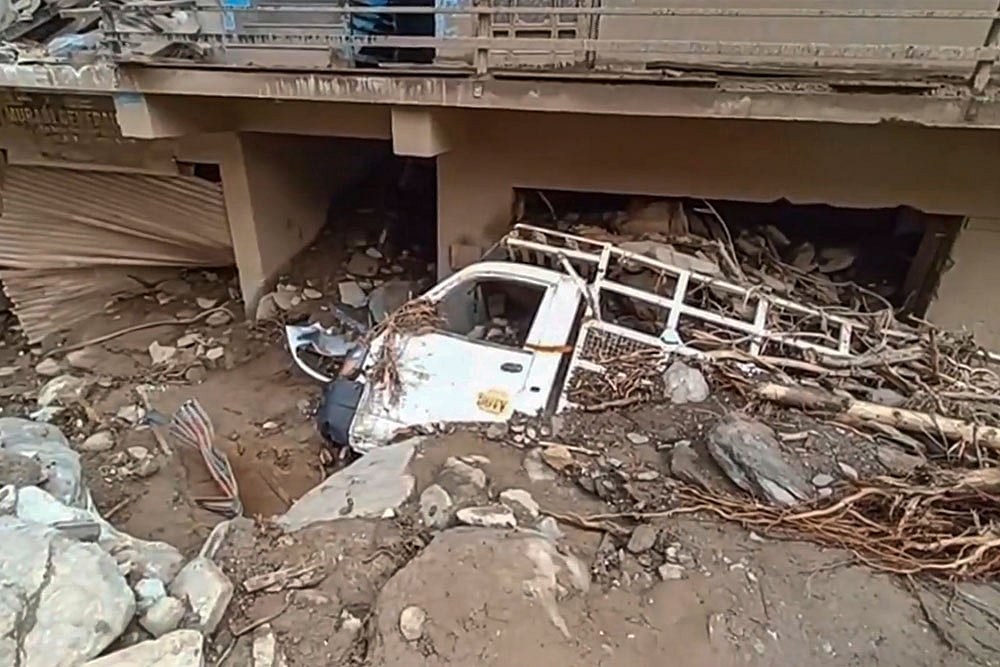 Weather: Aftermath of flash floods in Mandi