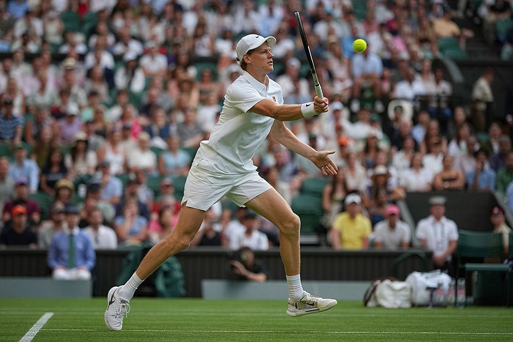Wimbledon Tennis: Jannik Sinner vs Aleksandar Vukic